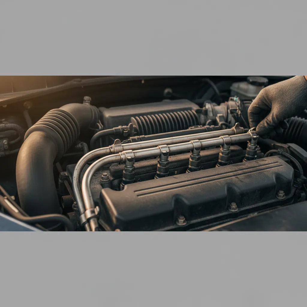 Auto Gas Gaga workshop in Banja Luka - Hyundai service, CRDi engine bay detail