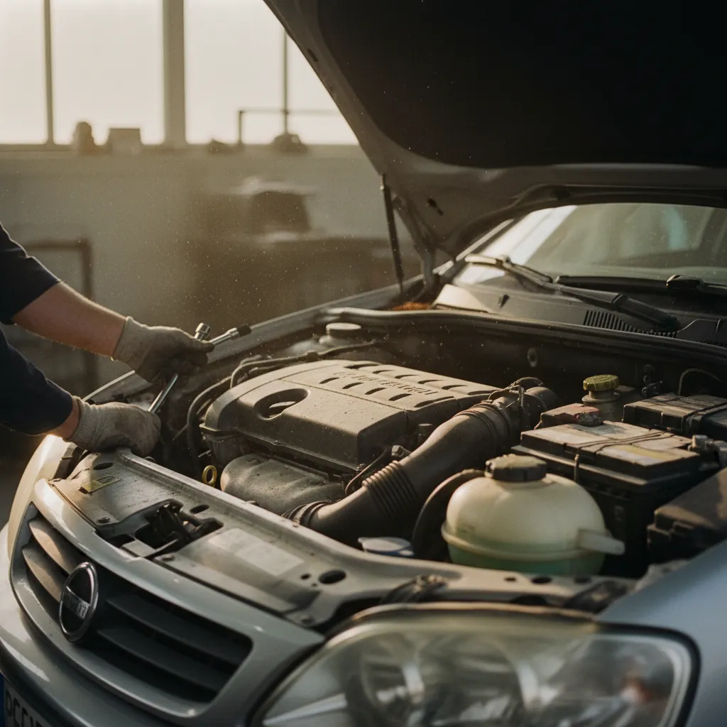 Opel service at Auto Gas Gaga workshop, Banja Luka