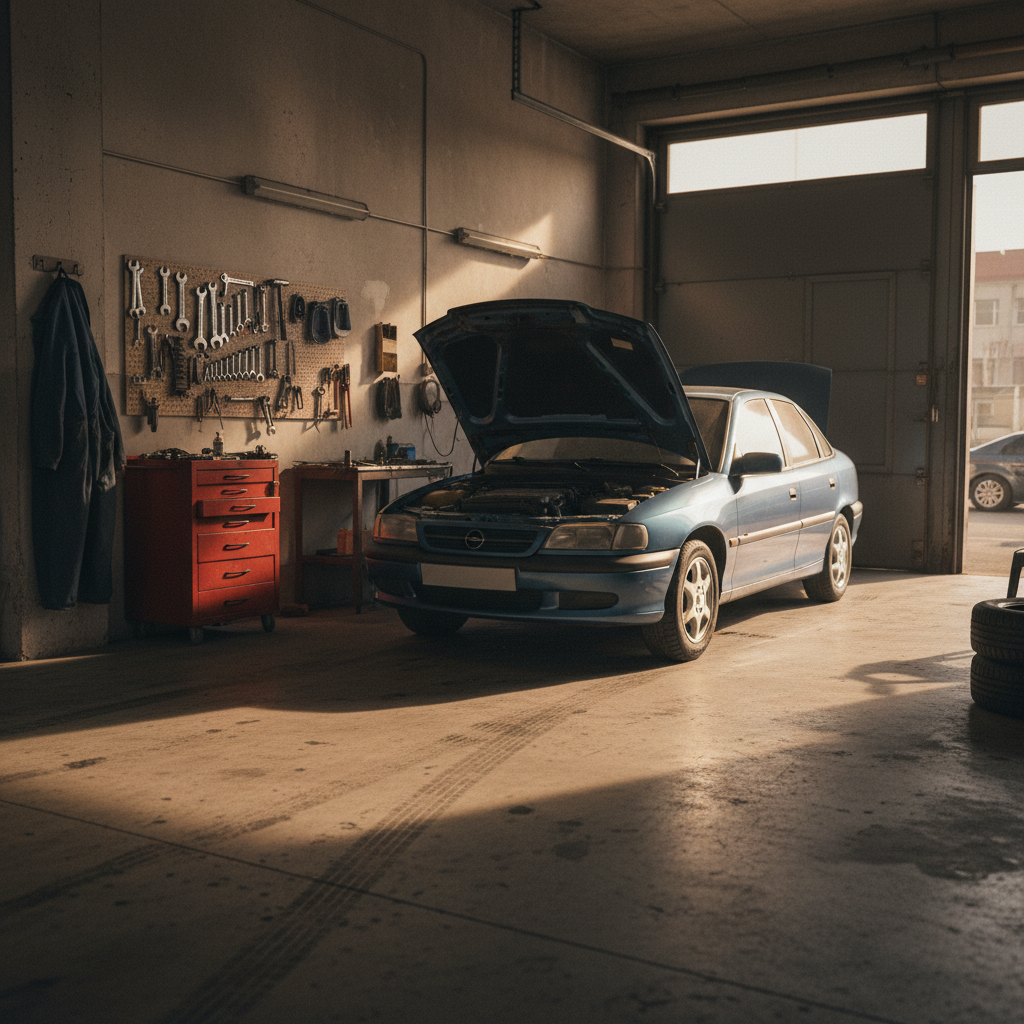 Unutrašnjost radionice Auto Gas Gaga u Banja Luci